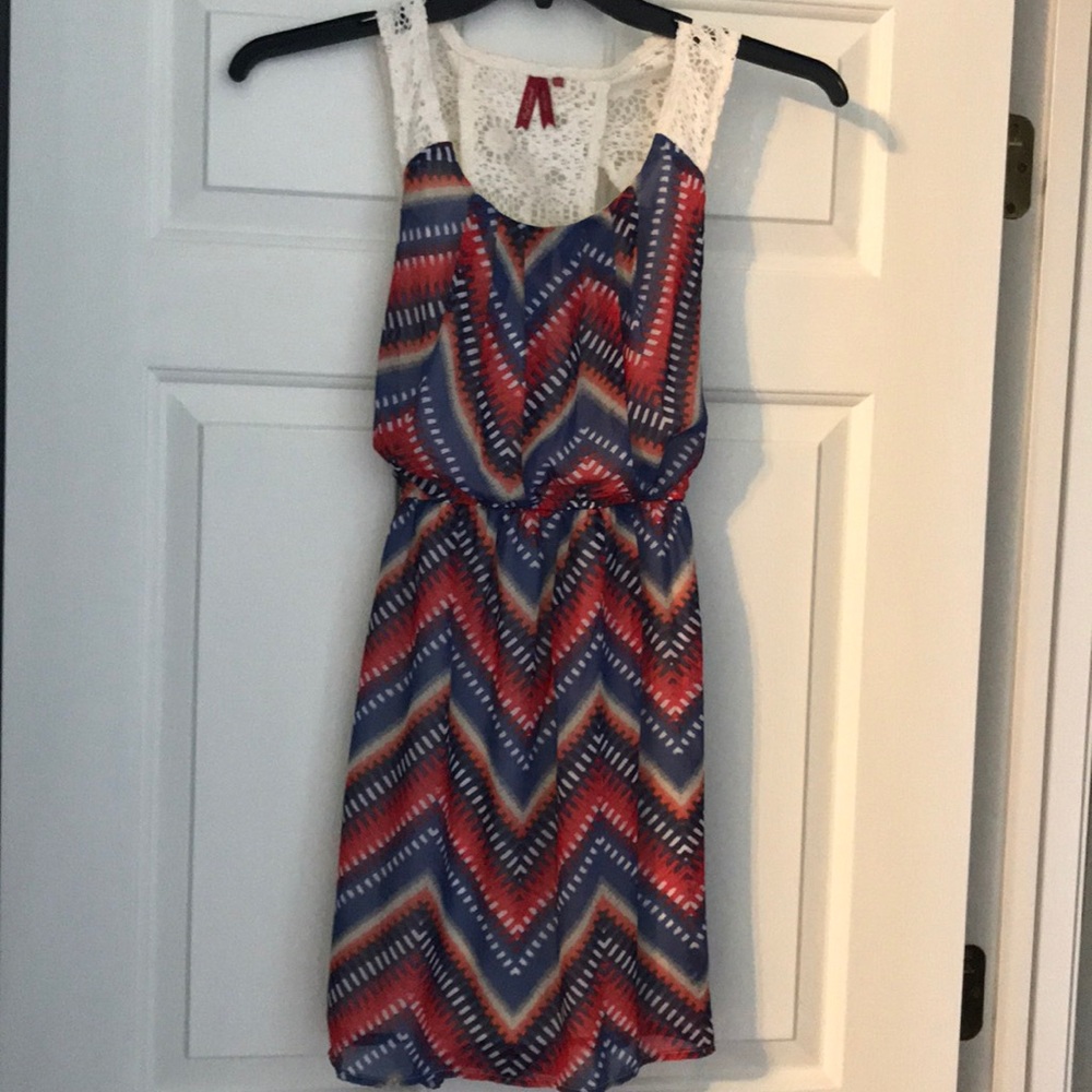 Multi colored dress